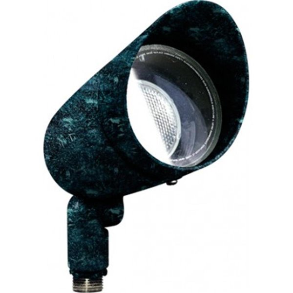 Dabmar Lighting 7W & 120V PAR20 3 LEDs Hooded Open Lamp Spot Light Verde Green DPR-LED20-HOOD-VG